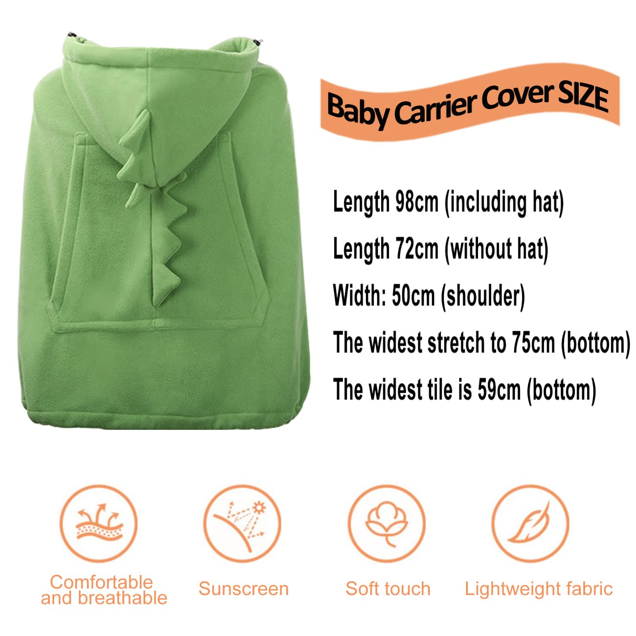 The Shsyue hooded-stretchy-cloak adds a cute, practical layer.