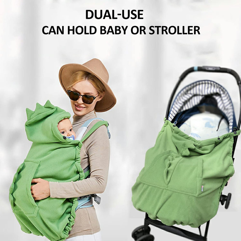 The Shsyue stroller-cover fits car seats and strollers for warmth.