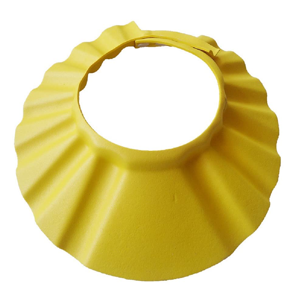 Shuiniba baby safe shampoo cap yellow shields eyes during bath time