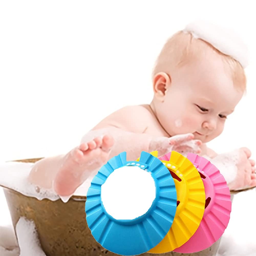 Shuiniba soft elastic cap yellow fits 34-45 cm head circumference