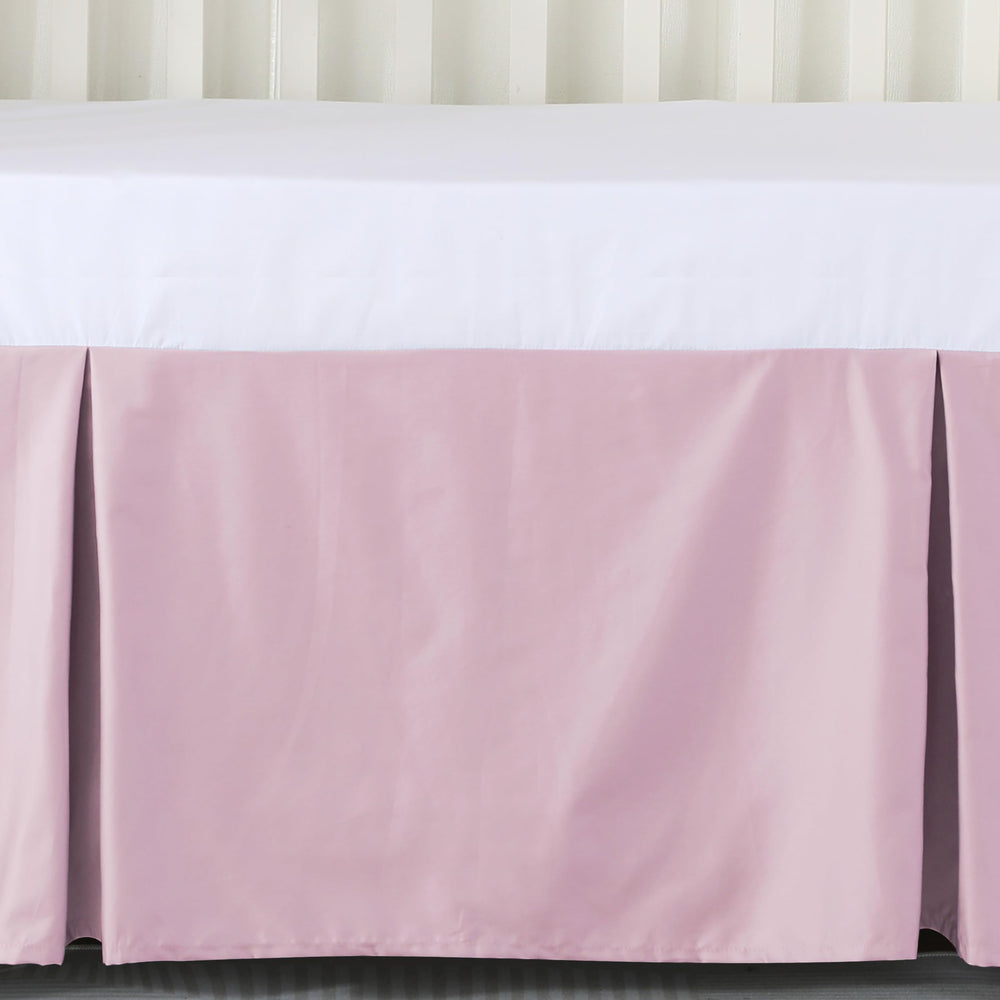 Shunjie.Home fade-resistant crib skirt keeps color vibrant.