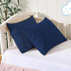 Shunjie.Home 100percent cotton toddler pillowcase soft sateen 600tc for breathable comfort