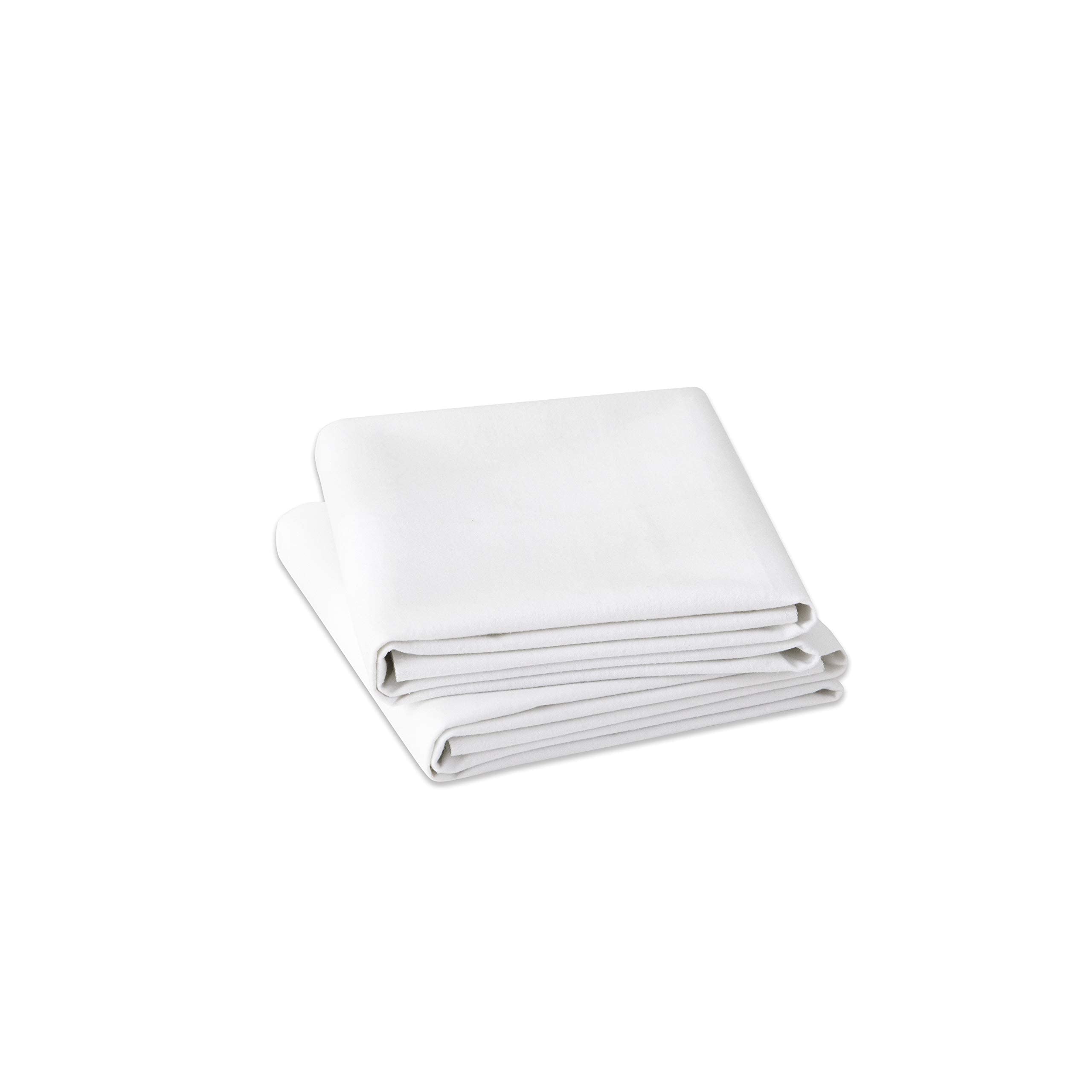 Shunjie.Home flannel crib protector with waterproof surface for easy cleanup.