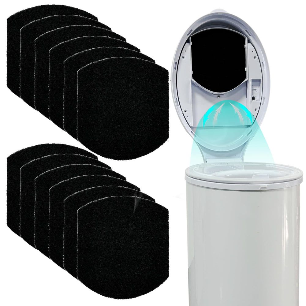 ShuRex 12-pack deodorizer with activated carbon for Ubbi pails.