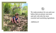 Shwally Calendula flowers with emollients illustrate natural soothing ingredients.