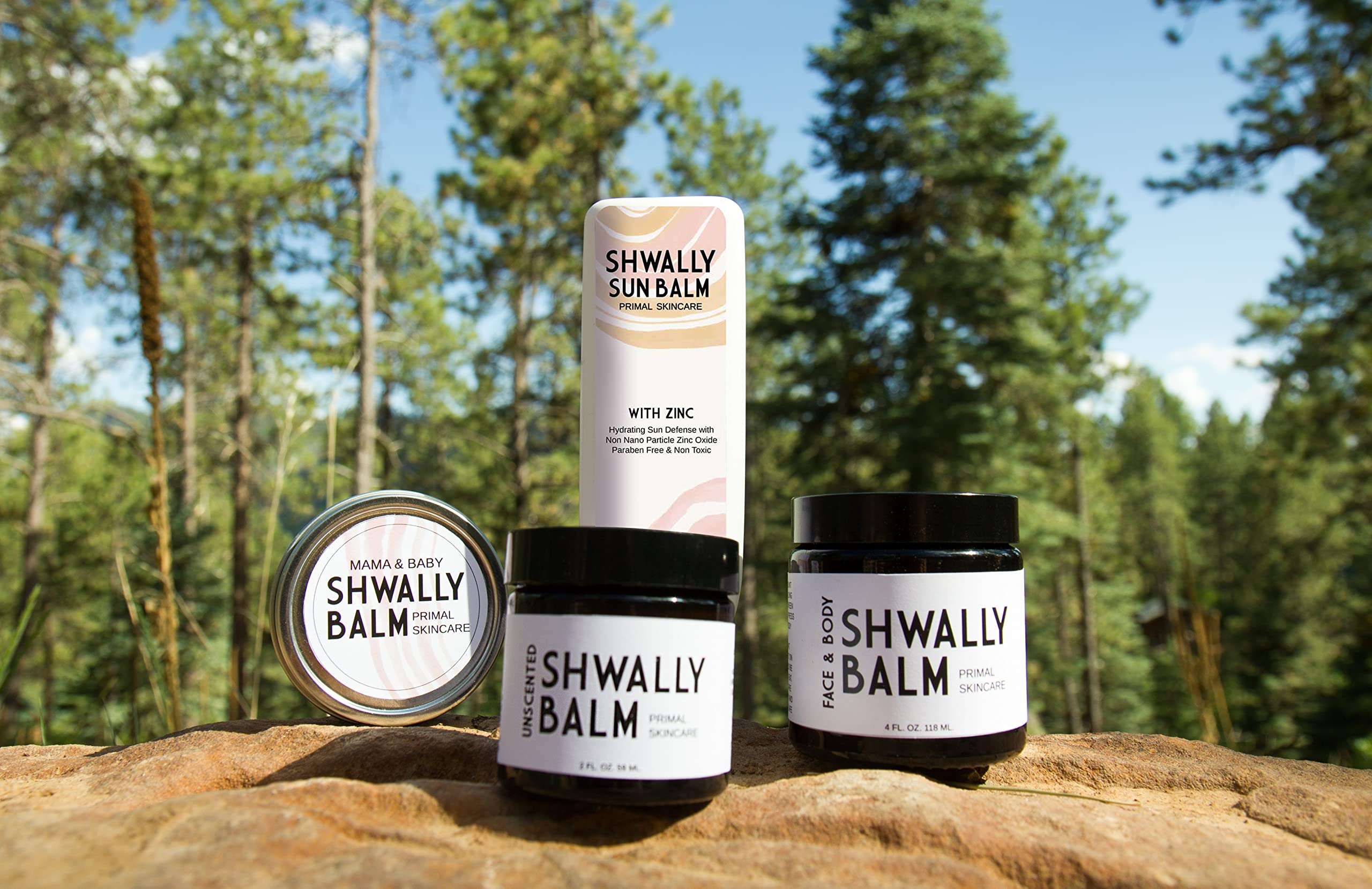 Shwally Paleo ingredients label signals simple, edible, fragrance-free care.