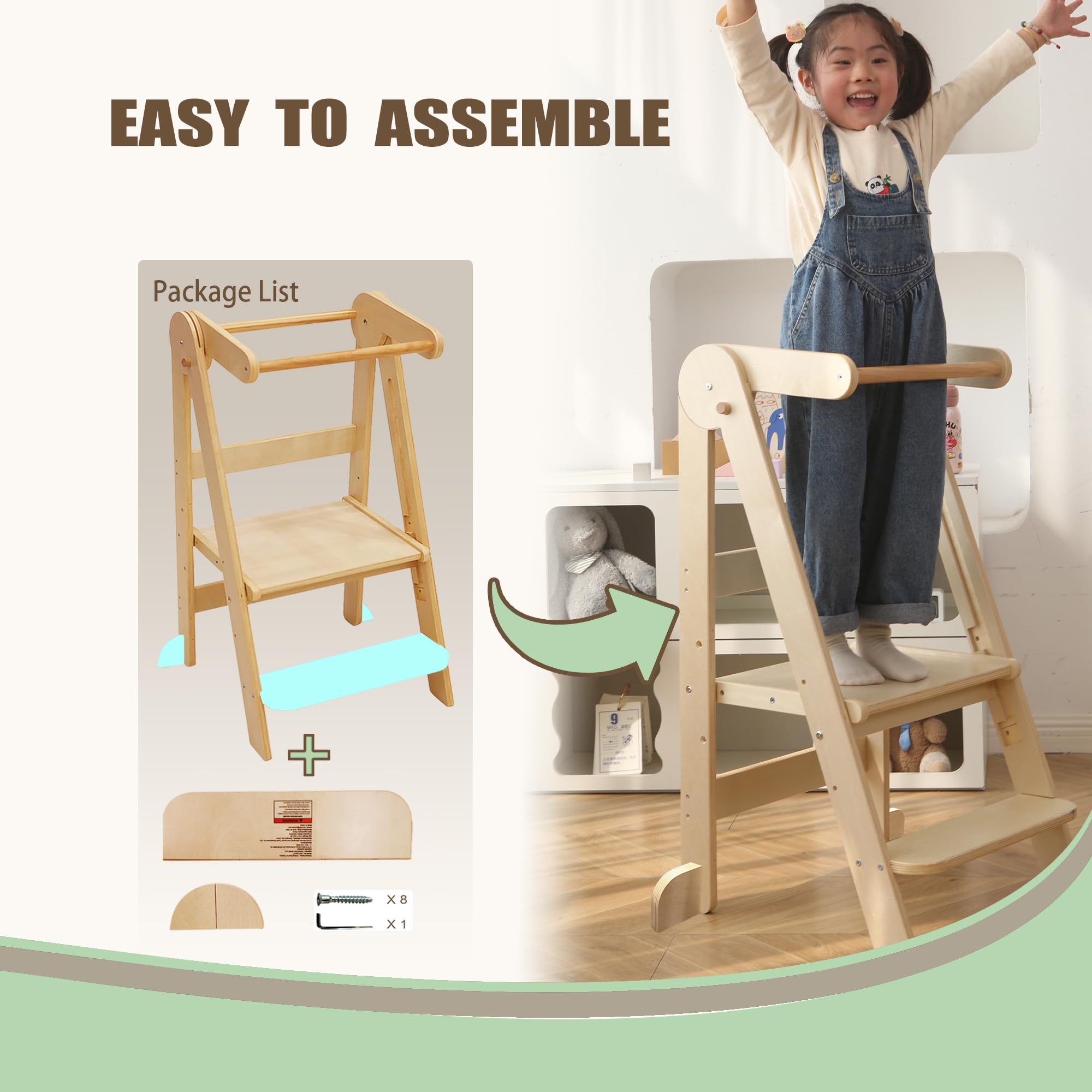 SHWWQUE versatile tower for kitchens, bathrooms, and more.