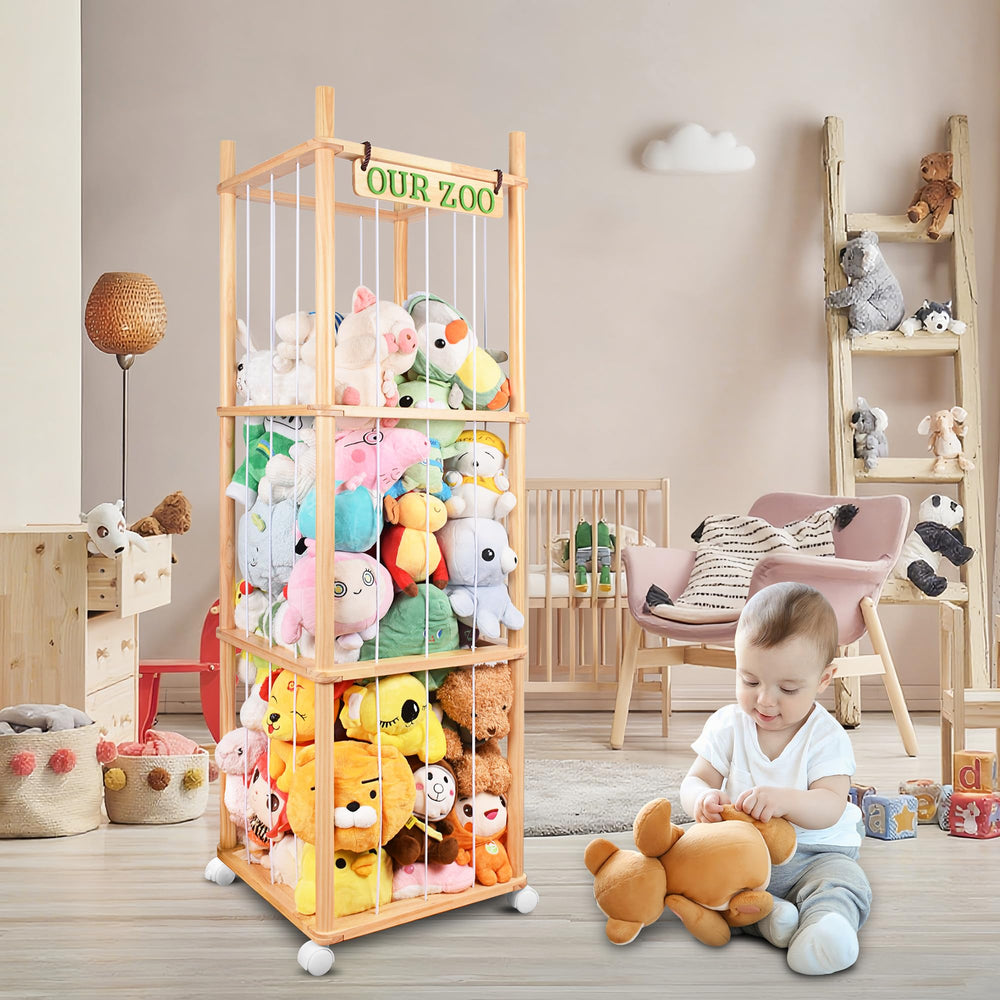 SHWWQUE storage with wheels side profile highlights compact footprint