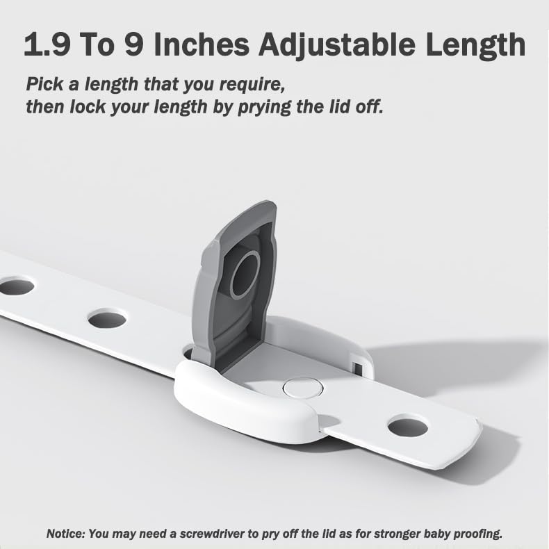 Shycool locks adapt to flat surfaces and corners with flexible straps