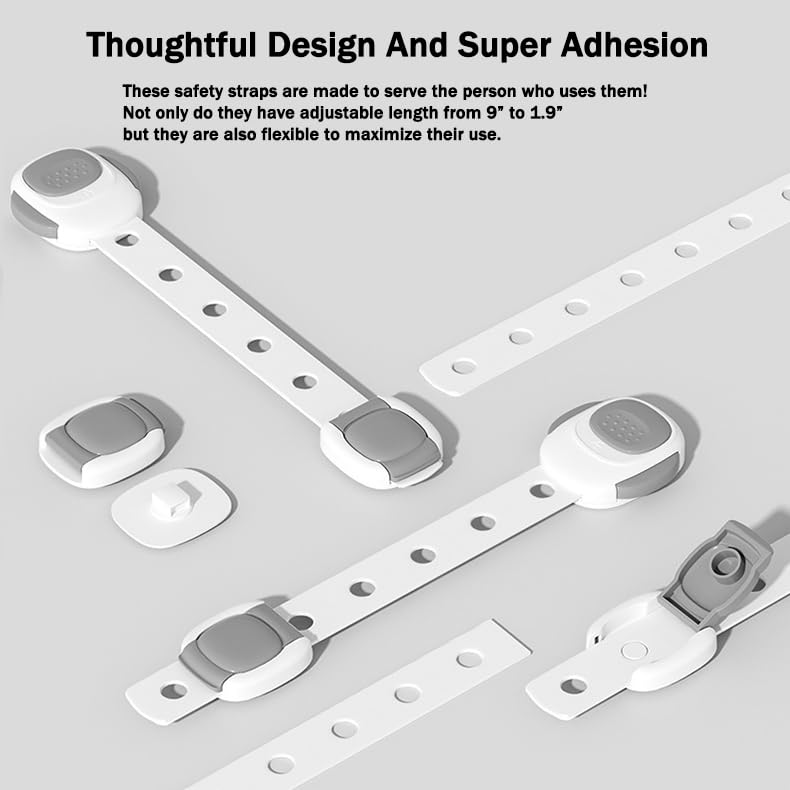 Shycool locks for kitchen and bathroom keep spaces organized and safe