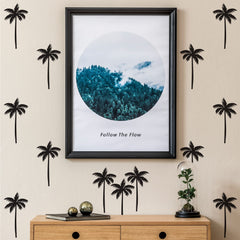SHYJSHYJ palm tree wall decal for nursery walls, easy peel-and-stick application.