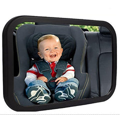 Shynerk Baby Car Mirror with wide-angle view for constant rear infant monitoring.