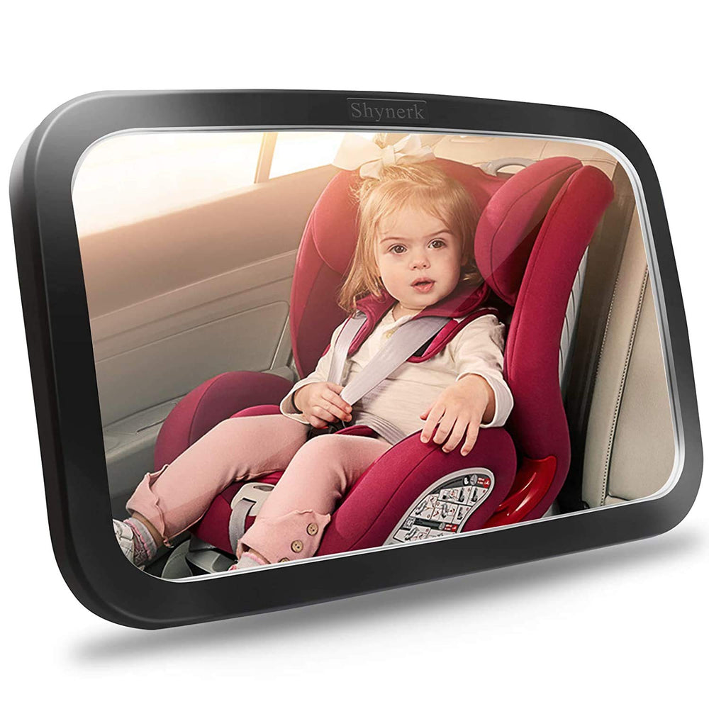 Shynerk Baby Car Mirror wide view keeps rear-facing infant in sight