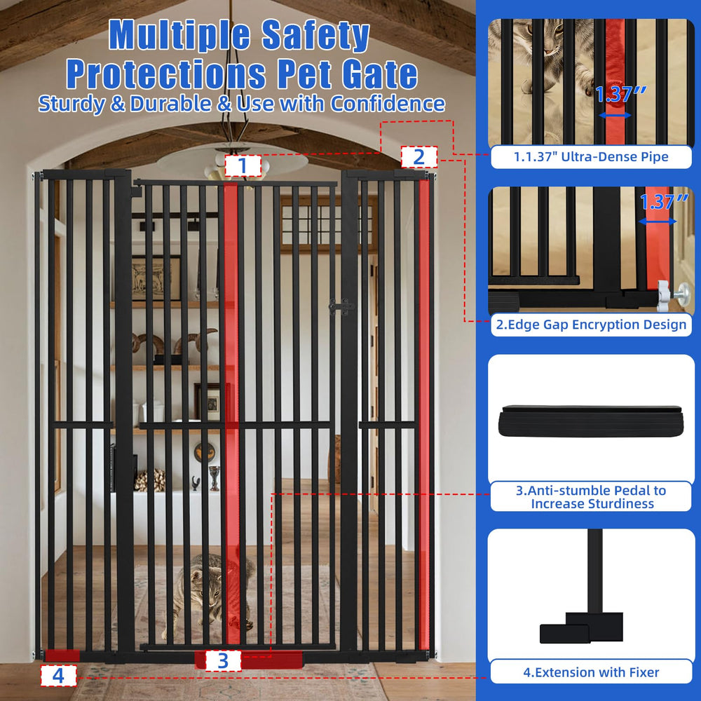 SHYUJAJIE bottom ramp protects floors and aids smooth passage.