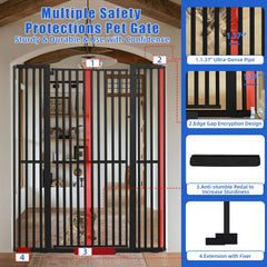 SHYUJAJIE bottom ramp protects floors and aids smooth passage.