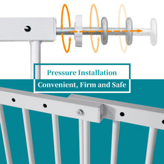 SHYUJAJIE pressure-mounted design enables tool-free installation with no wall damage