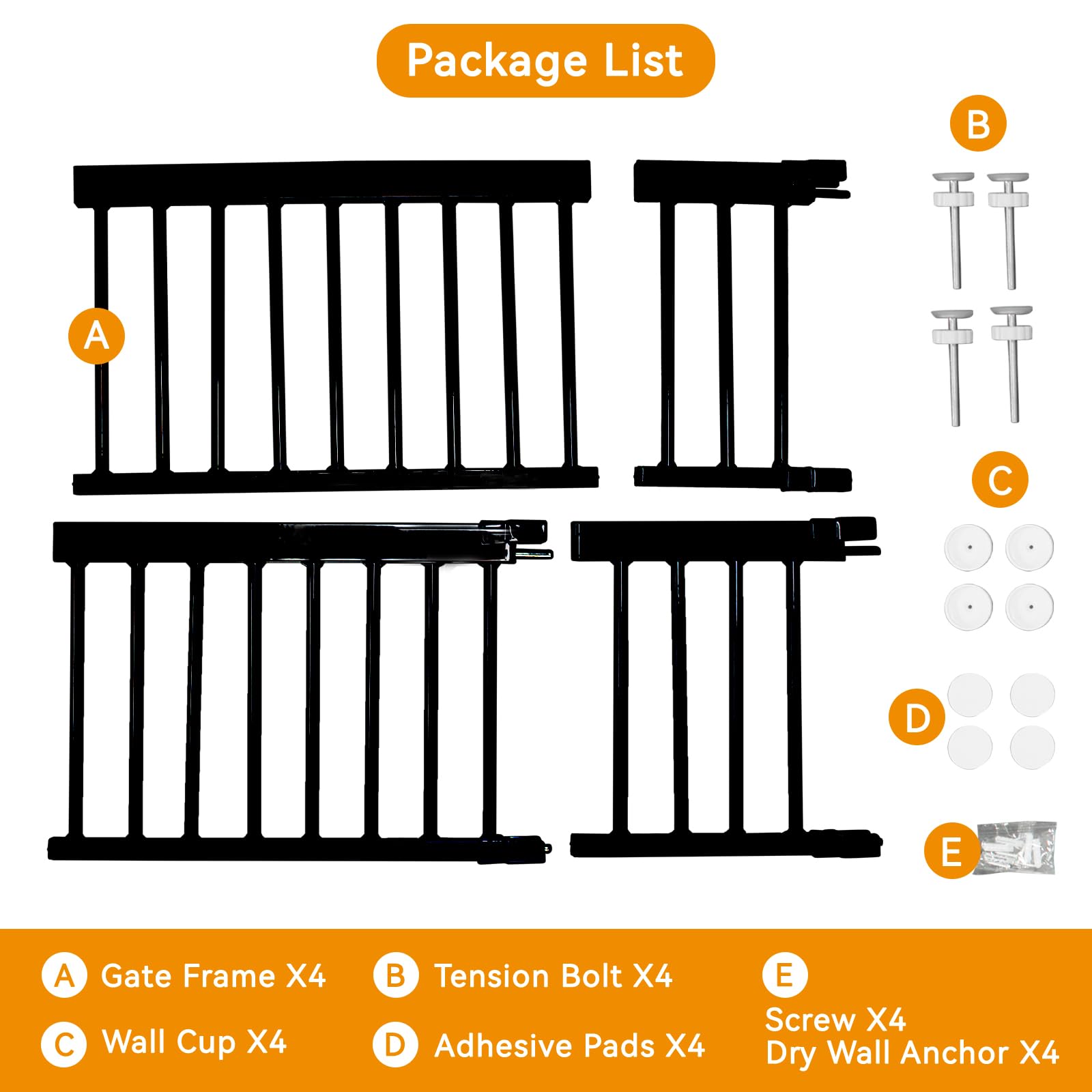 SHYUJAJIE compact gate used daily to keep pets contained