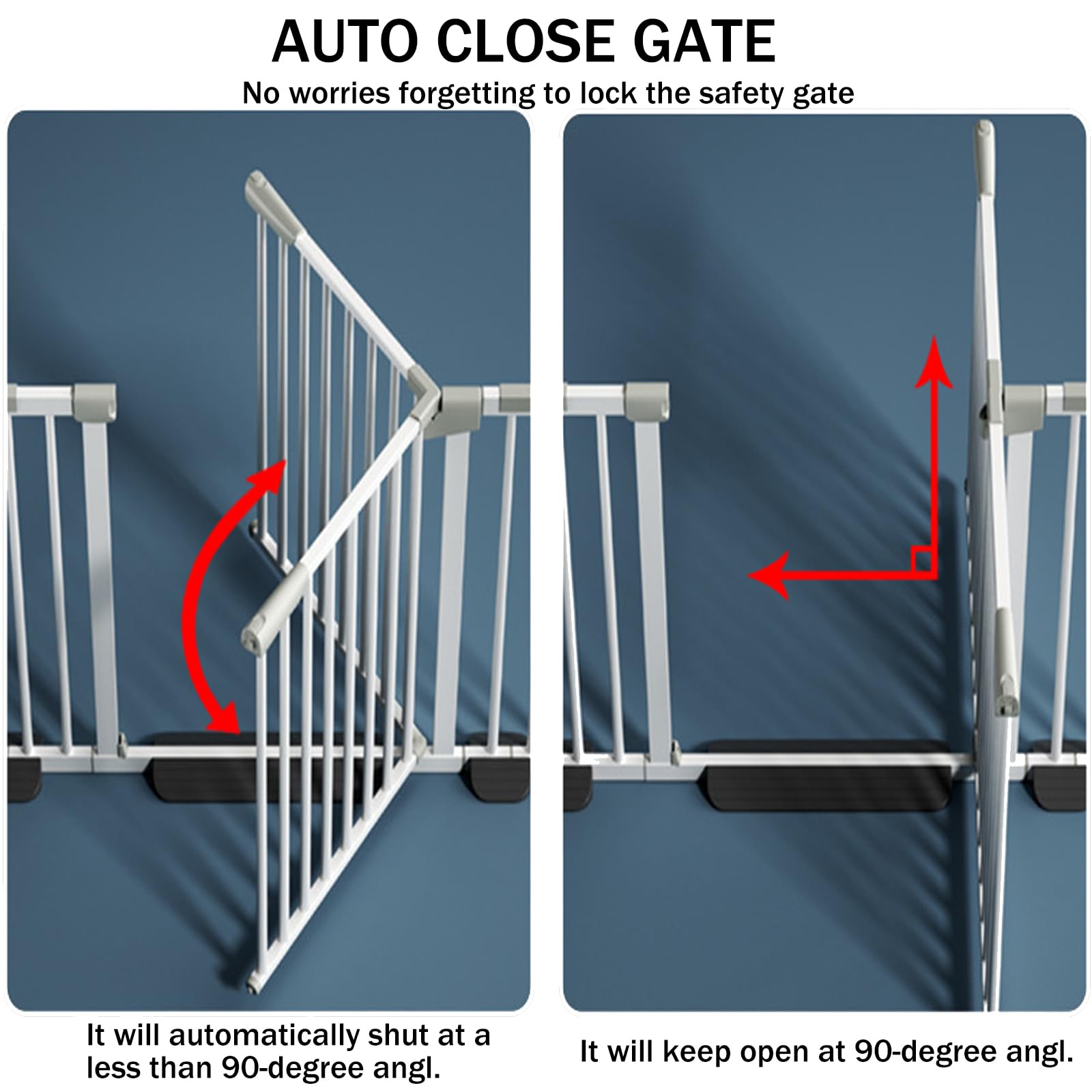 SHYUJAJIE anti-tripping ramp protects floors and enables smooth cart passage.