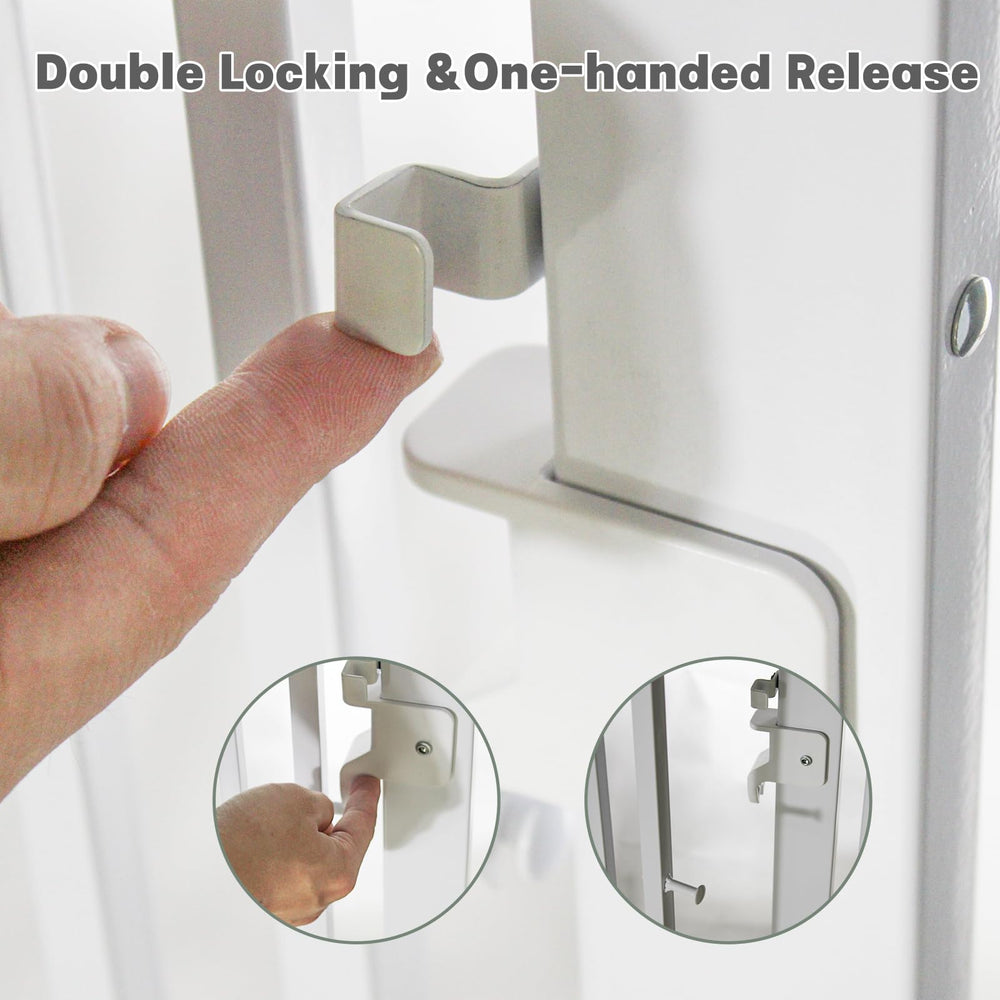 SHYUJAJIE adjustable-width extensions show flexible doorway fit