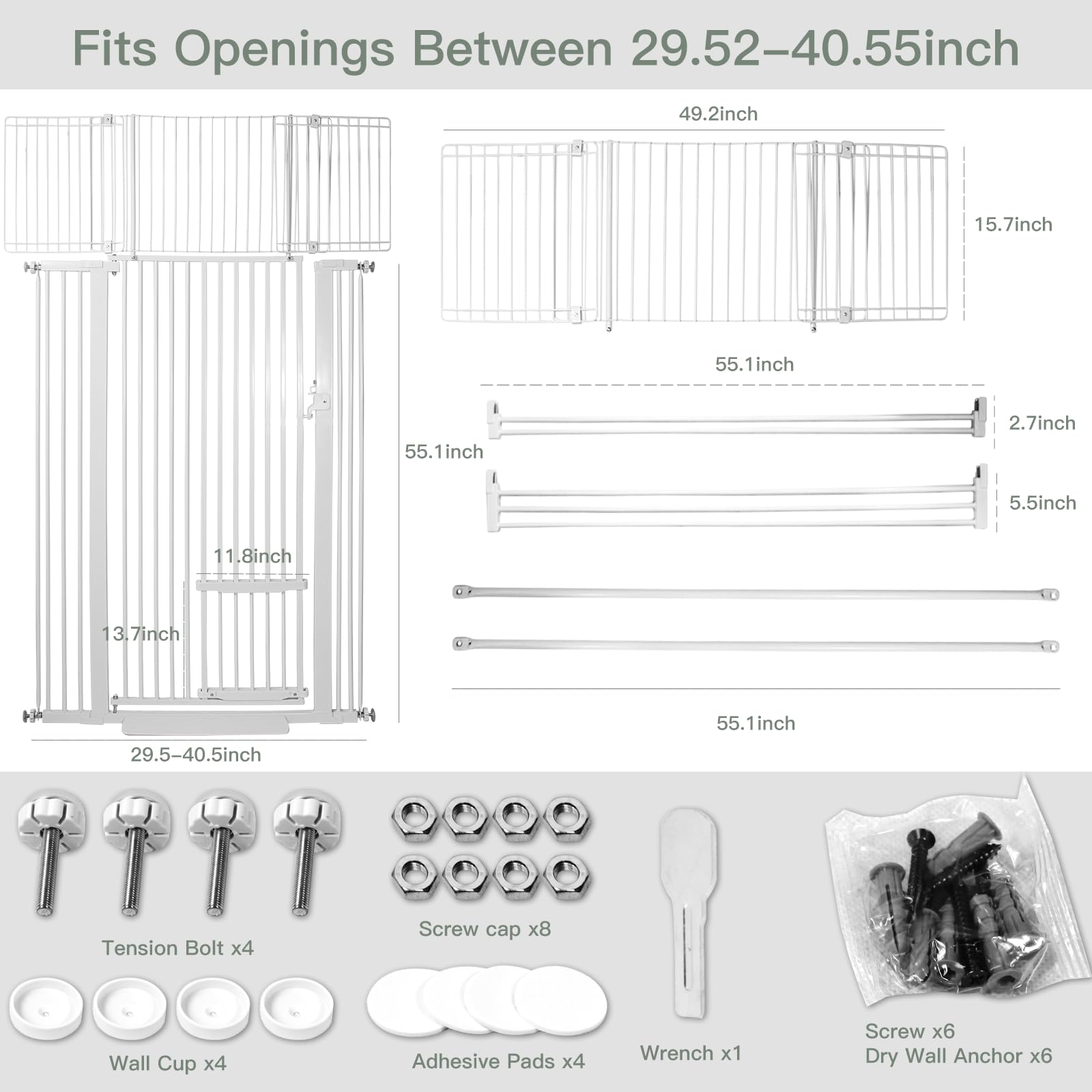 SHYUJAJIE cat door opening enables pets to pass safely