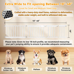 SHYUJAJIE dog gate doorway installation without tools for quick setup