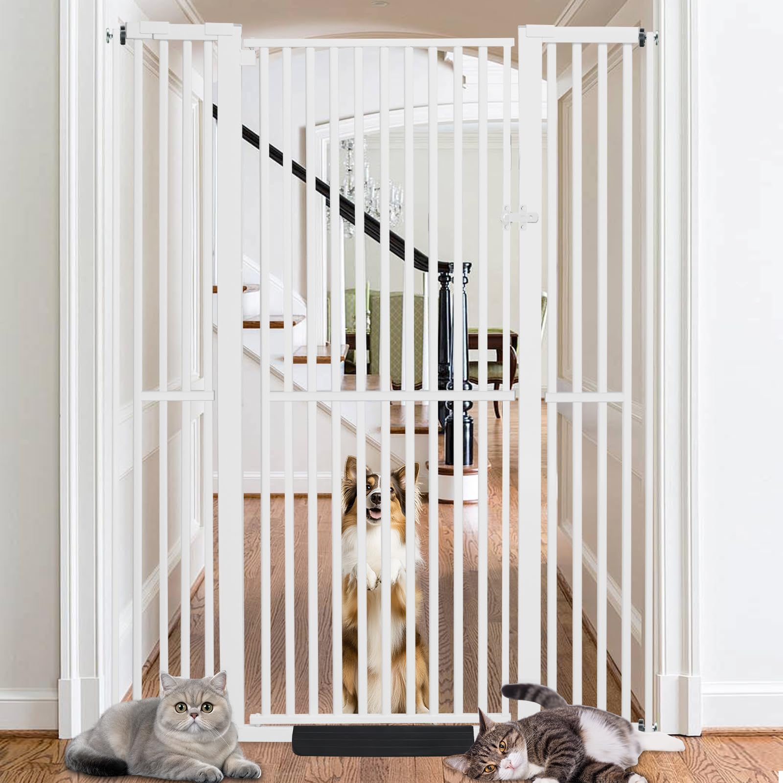 SHYUJAJIE doorway and staircase setup showing versatile room placement