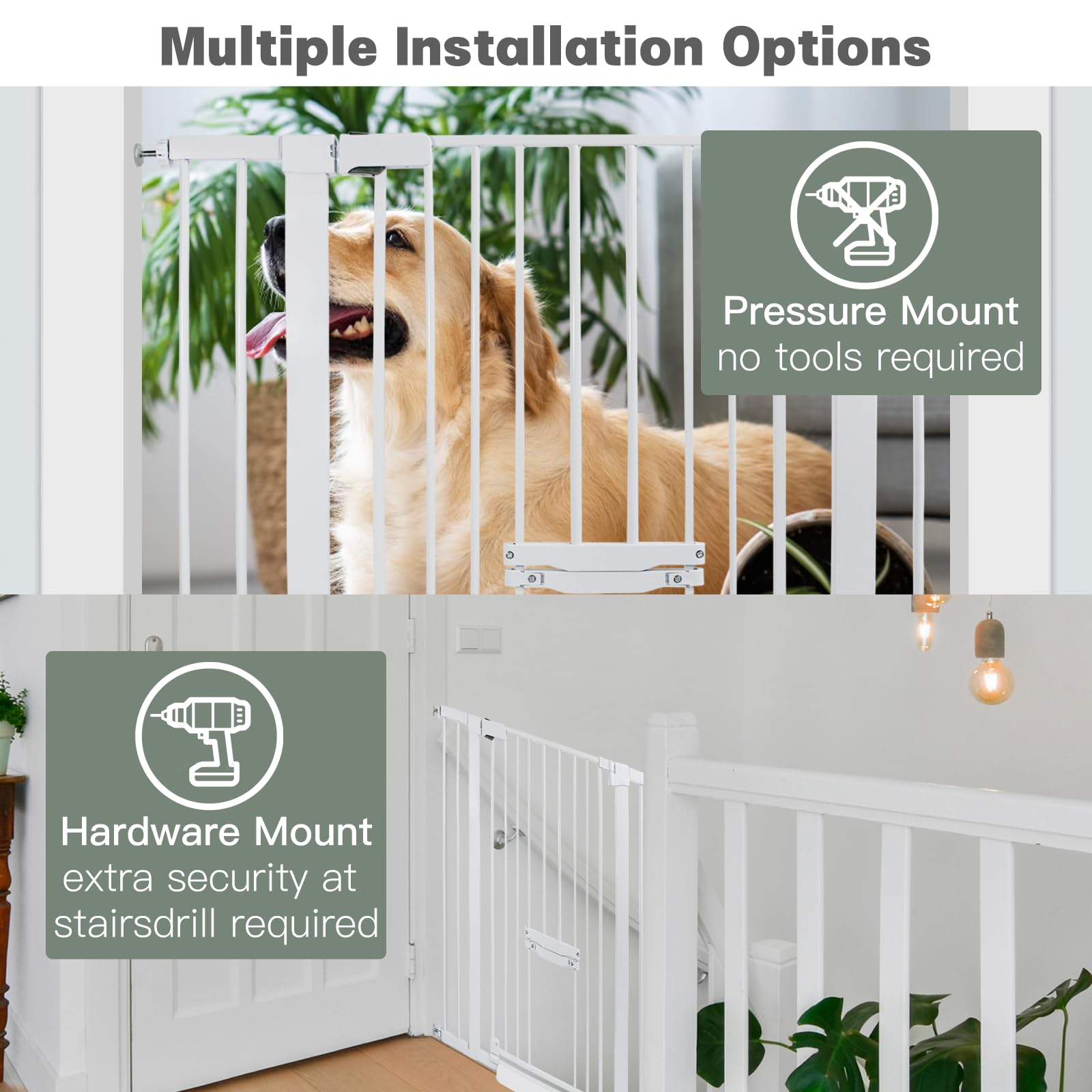Double safety lock keeps children safe while allowing adult access