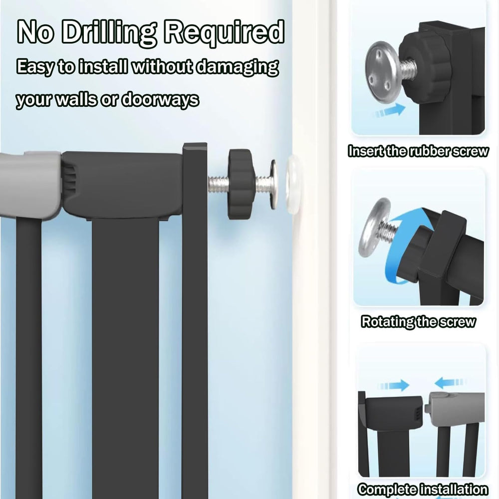 SHYUJAJIE dual-lock safety design prevents accidental openings by kids or pets.