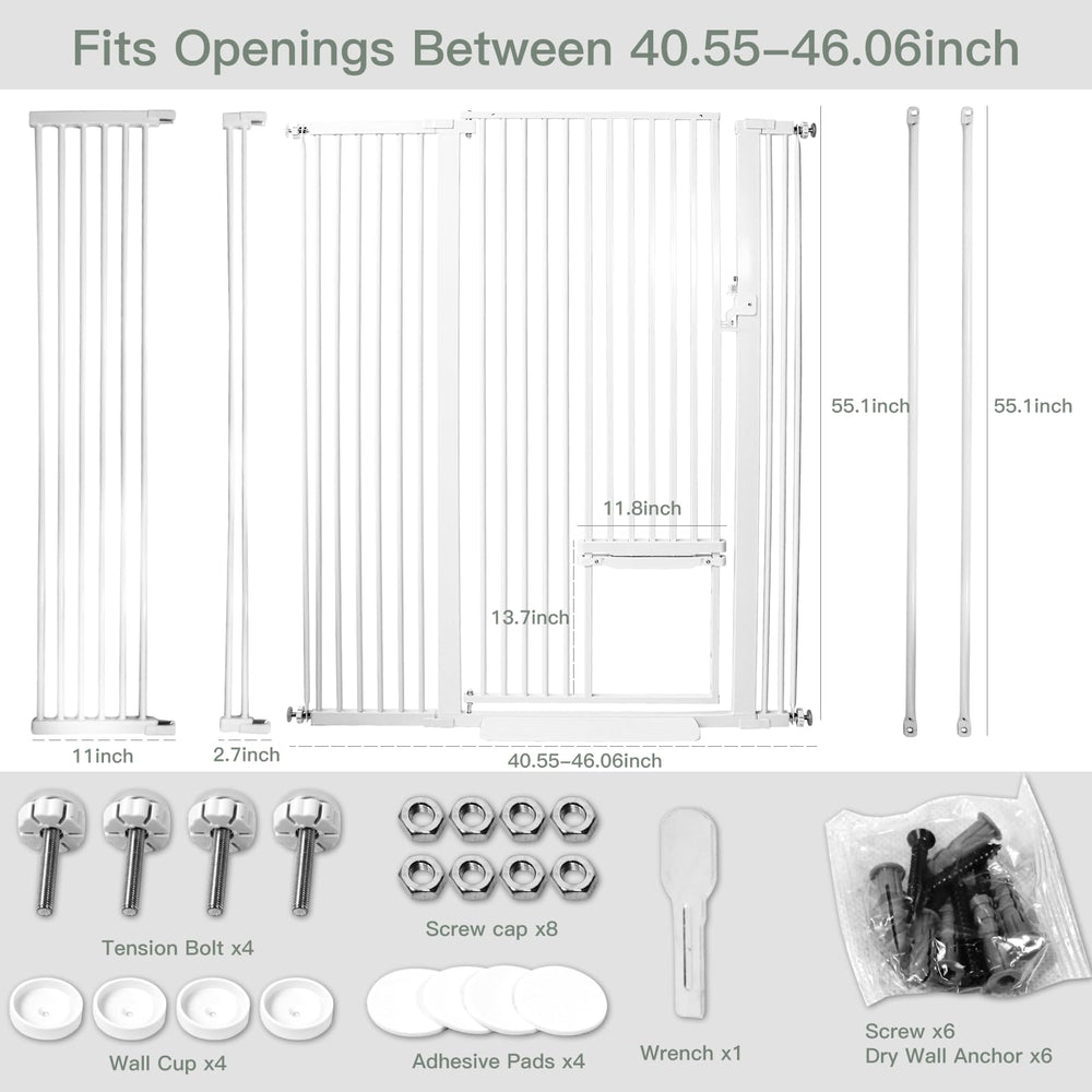 SHYUJAJIE extensions widen openings for flexible layouts.