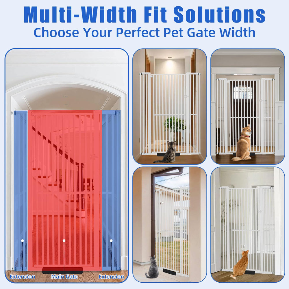 SHYUJAJIE gate fits doorways, hallways, and stair openings