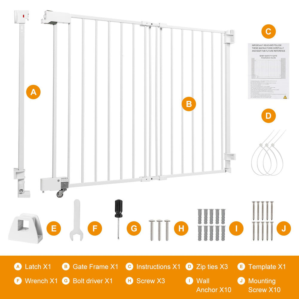 SHYUJAJIE heavy-duty steel construction provides durable protection in doorways.