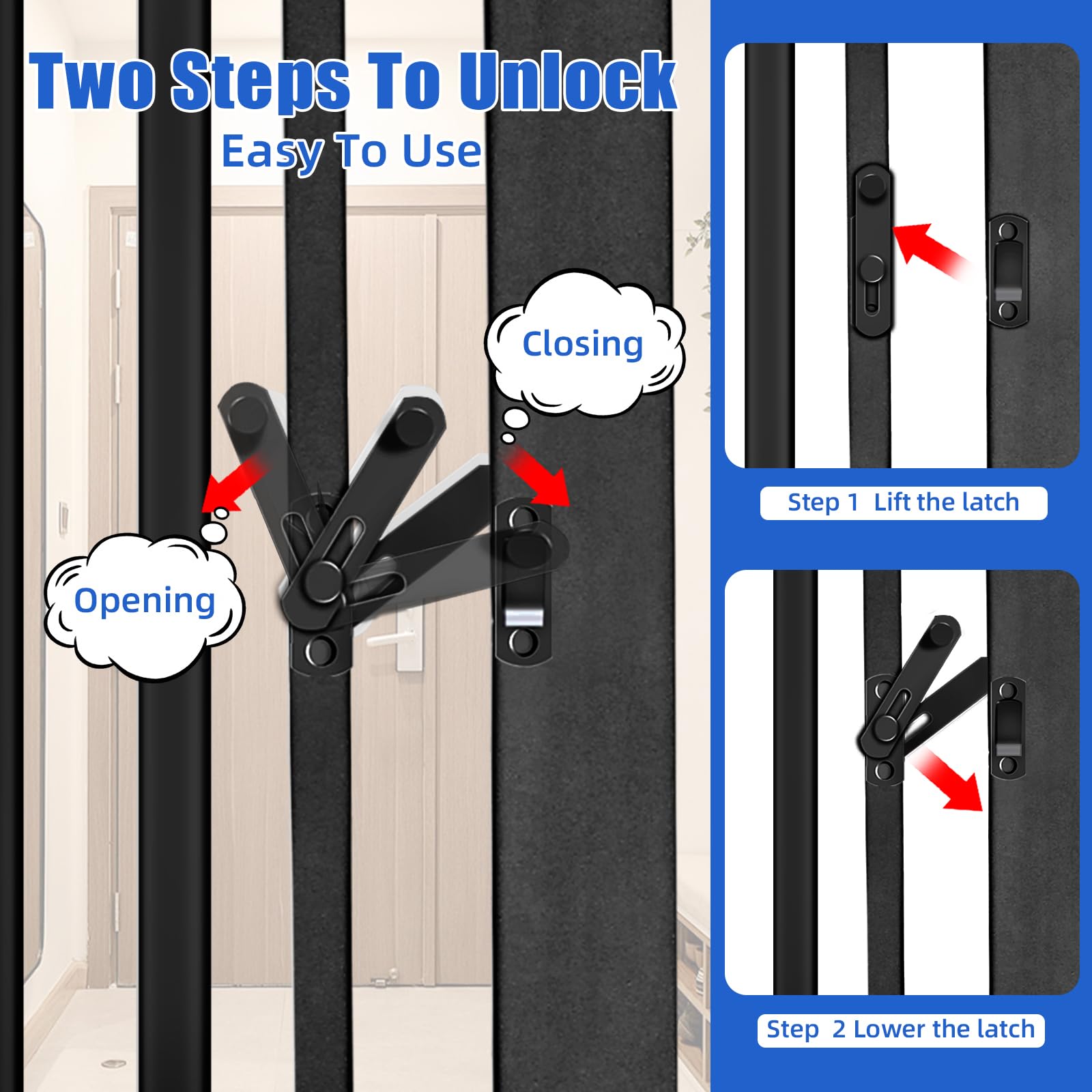 SHYUJAJIE pressure bolts installation tool-free setup