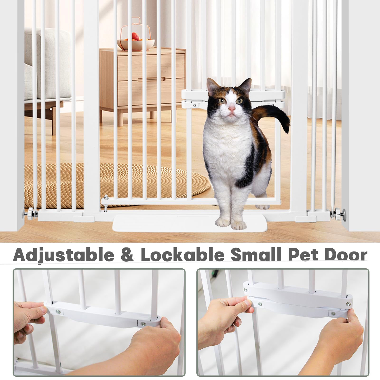 SHYUJAJIE steel construction ensures durable, reliable gate