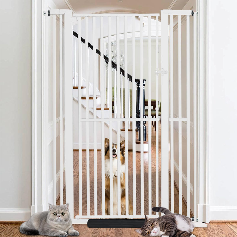 SHYUJAJIE white gate blends with modern home decor