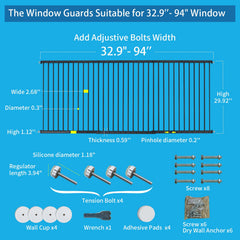 SHYUJAJIE guard shows emergency removal with bolt tension adjustment.