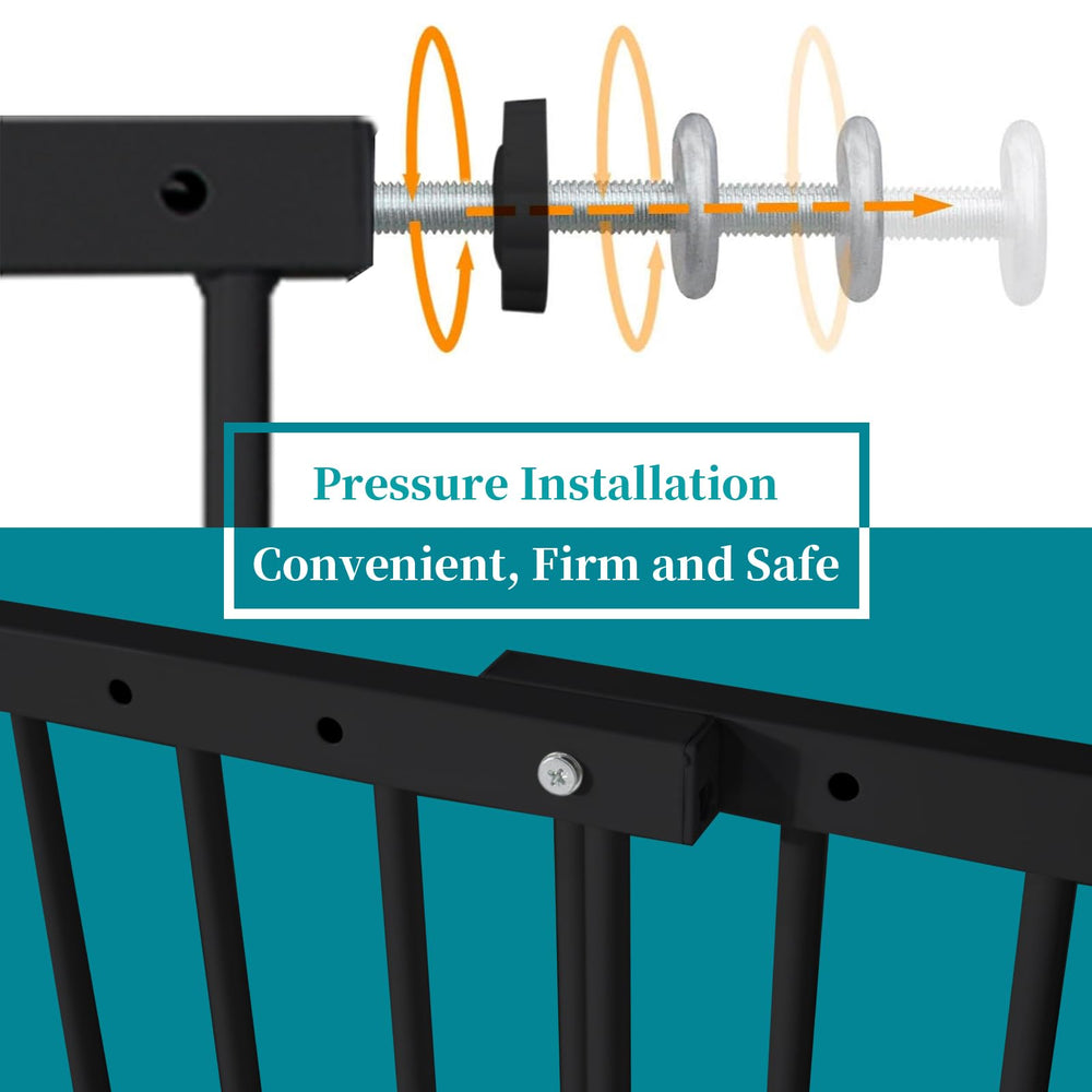 SHYUJAJIE window guard mounted horizontally shows a sleek safety solution.