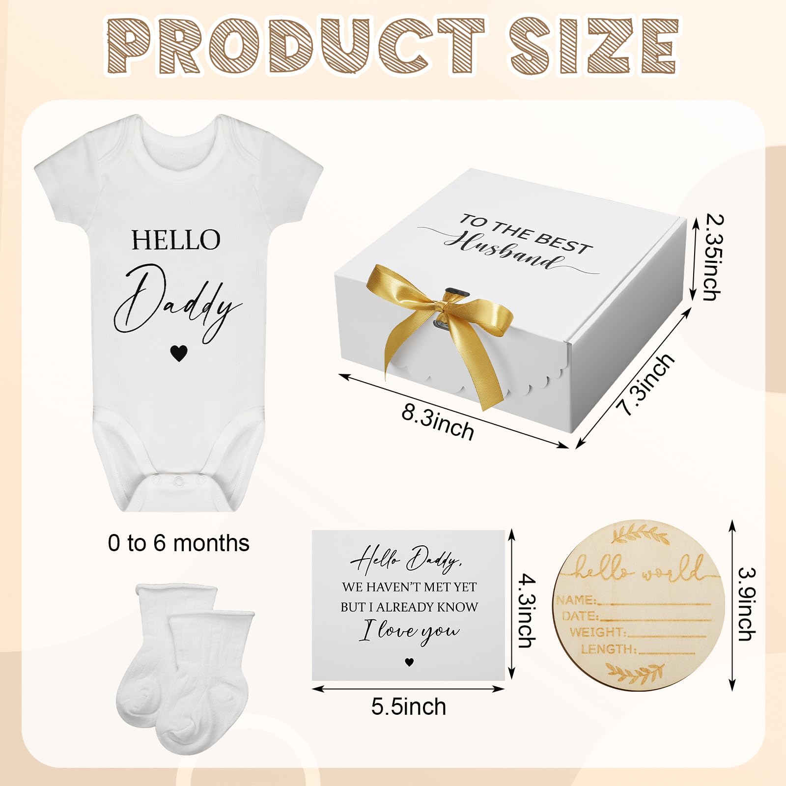 Shyyween baby announcement bodysuit ready for adorable first photos