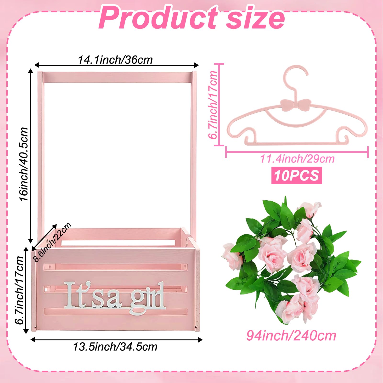Sibosen baby storage hamper with handle for easy gifting display.