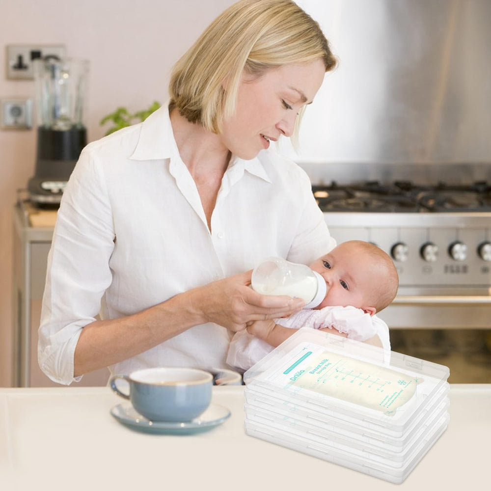 Sibosen secure lid for breastmilk tray reduces leaks