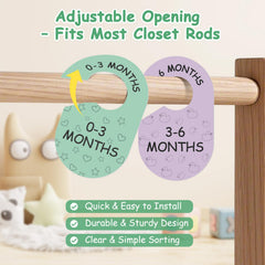 Sicamin 8-piece set covers newborn to toddler wardrobe sizes.