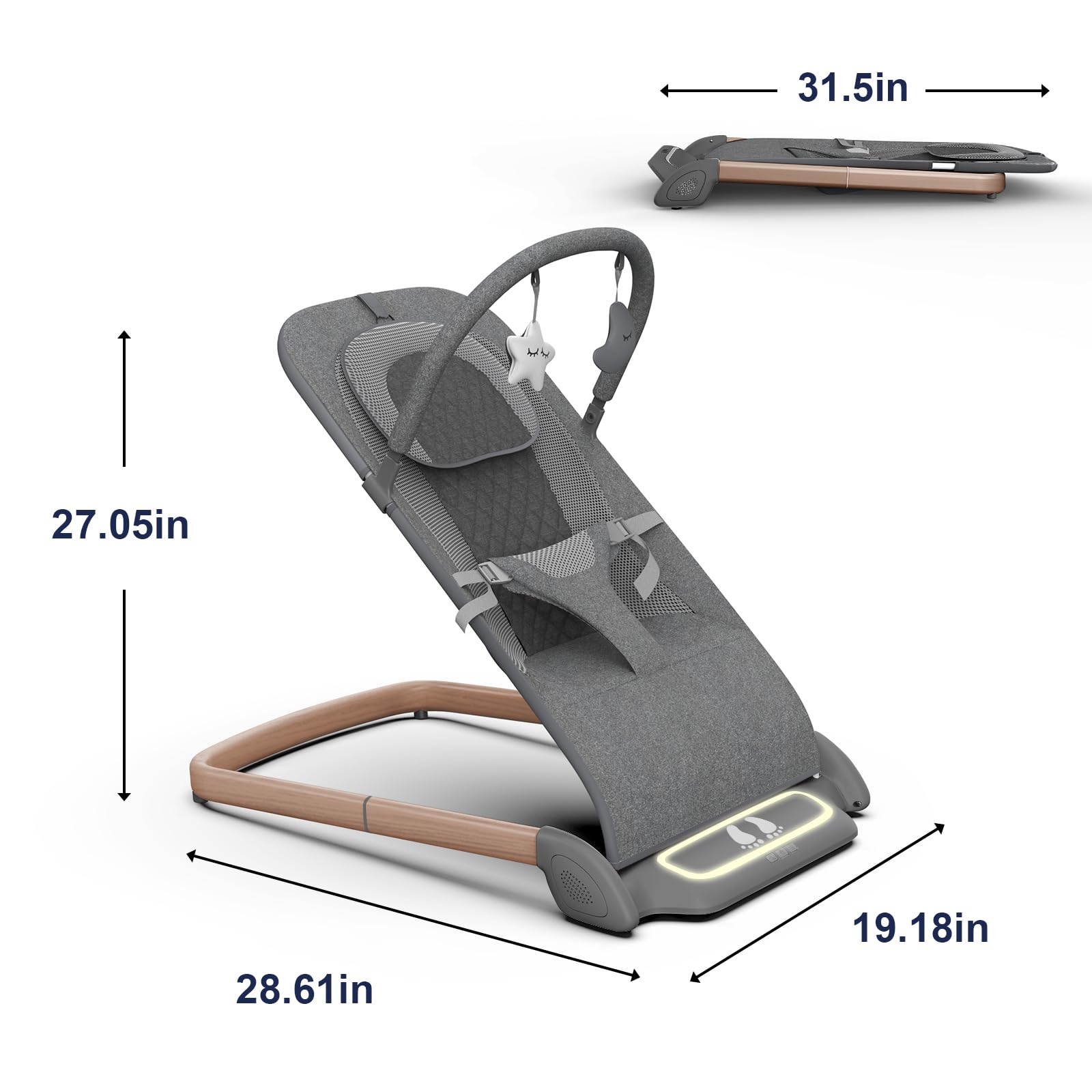 SYCYH portable, lightweight design for easy room-to-room use
