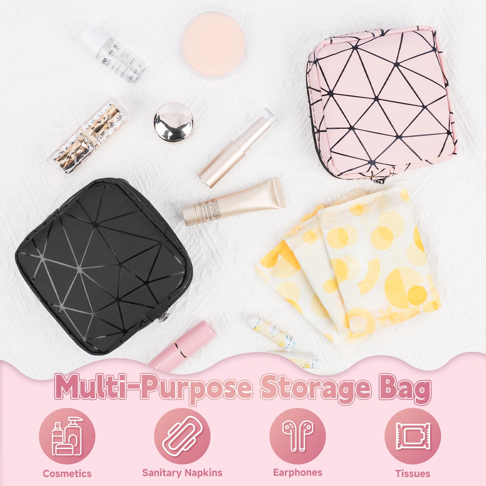 SIDESUGAR Period Bag is portable and handbag-friendly for everyday convenience.