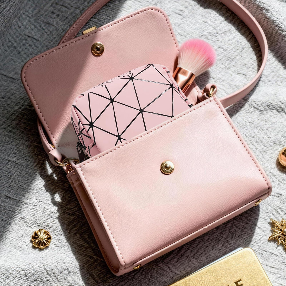 SIDESUGAR Period Bag fits neatly in purses thanks to its compact size.