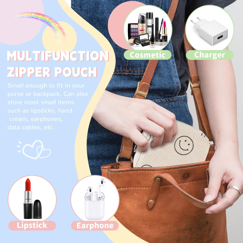 SIDESUGAR washable portable pouch, reusable and easy to clean.