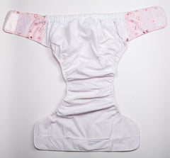 Sigzagor adult diaper pink animals elastic leg gussets for reliable leak defense