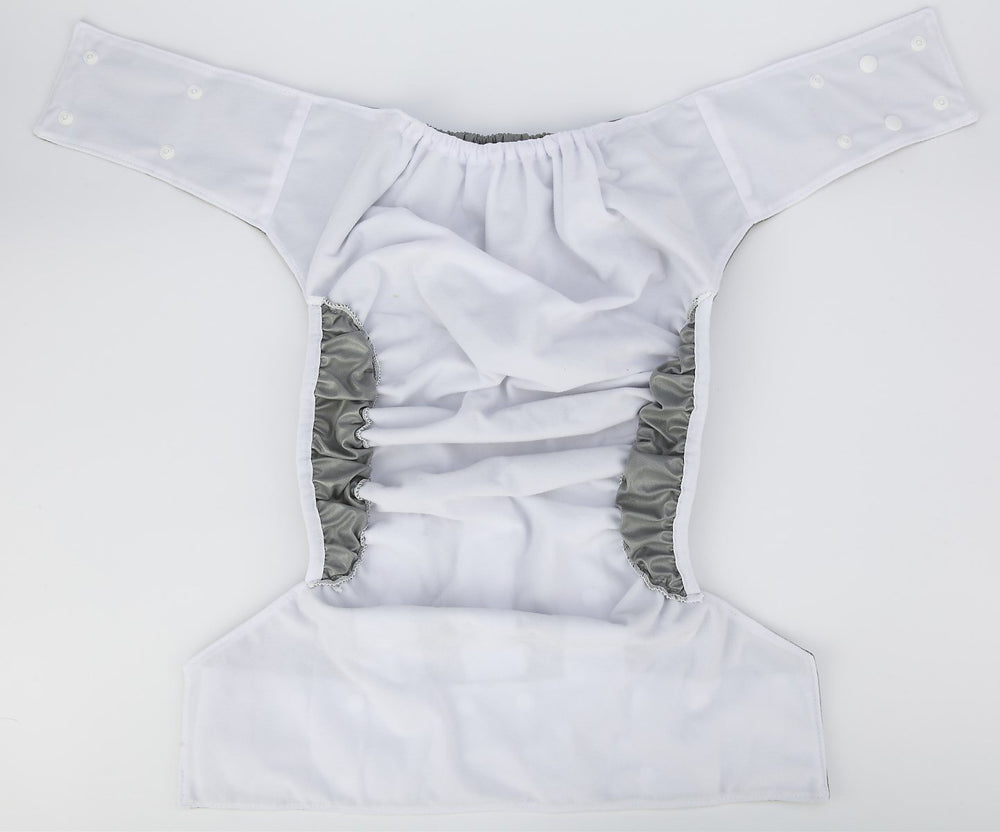 Sigzagor beige reusable diaper for discreet daily wear.