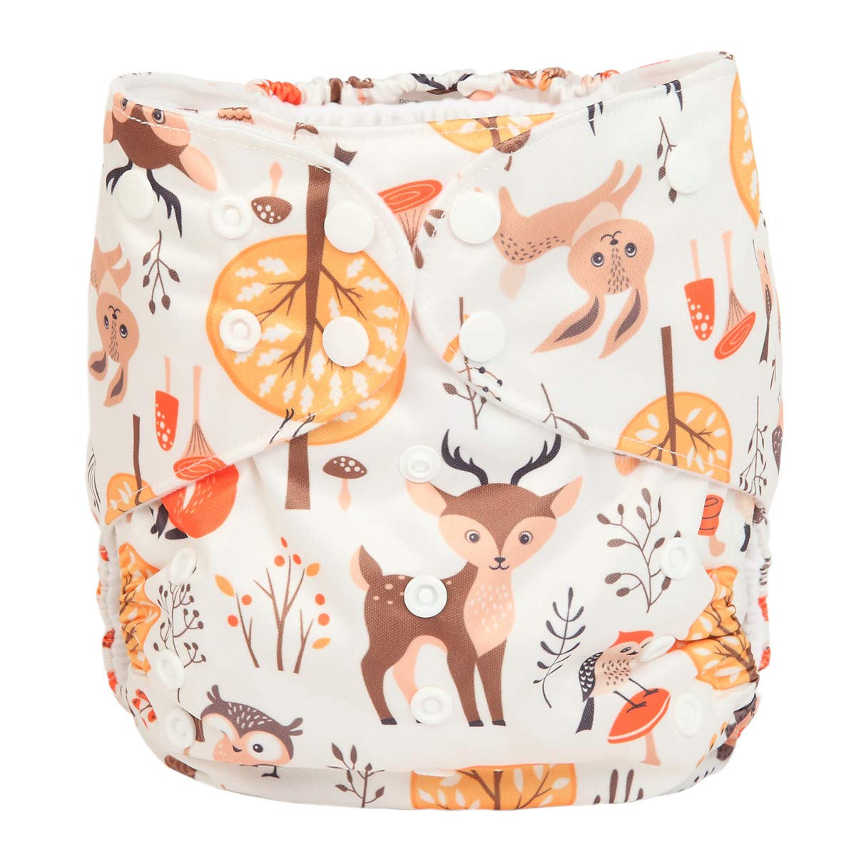 Sigzagor Deer Forest junior pocket diaper outer layer is waterproof