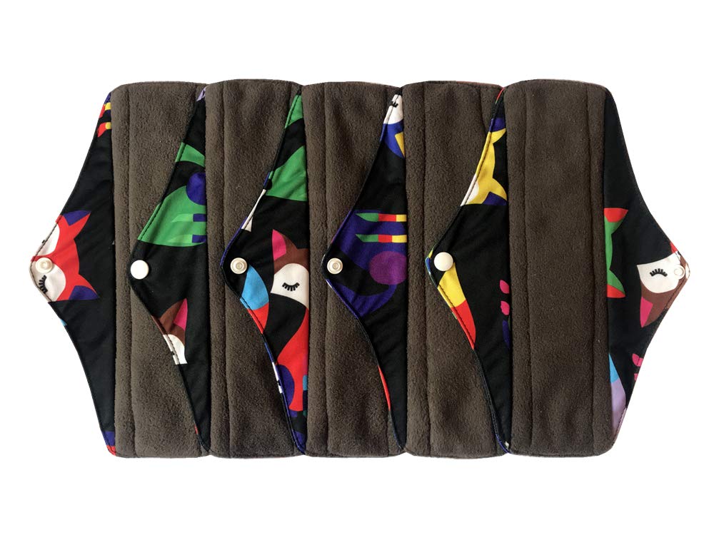 Sigzagor MUMBABY Fox charcoal bamboo pad top view shows comfortable daily wear.