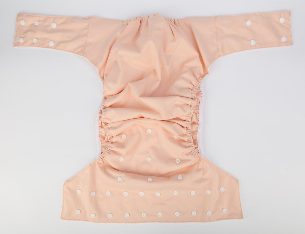 Sigzagor diaper lining uses PUL and microfleece for soft skin contact.