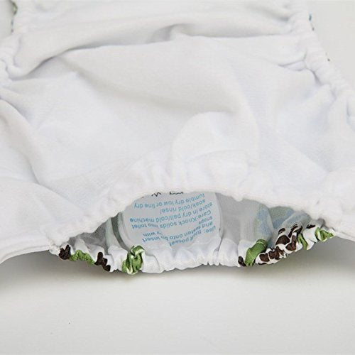 Sigzagor Solar Bear diaper without inserts highlights compatibility with inserts.